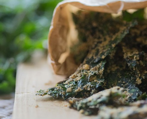healthy kale chips